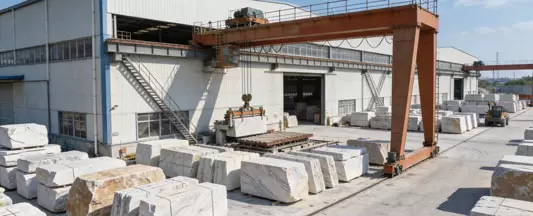 Usine de verre