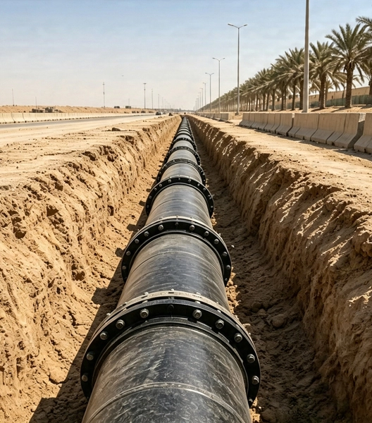 Projets d'infrastructures hydrauliques en Arabie Saoudite