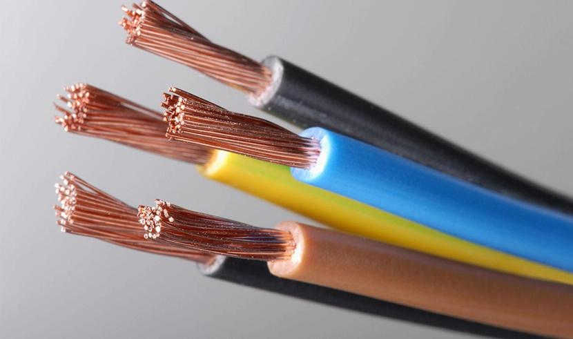 Fils de câbles en PVC